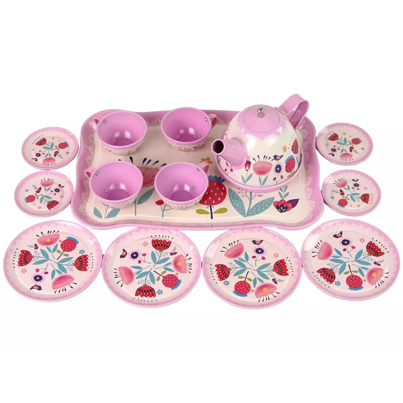 LEAN TOYS Sada na kávu a čaj v kufríku