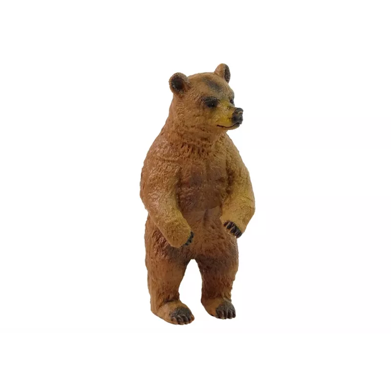 LEAN TOYS zberateľská figúrka medveď hnedý Animals of the World
