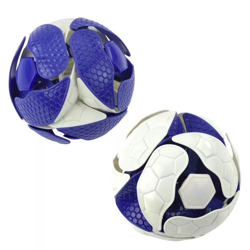LEAN TOYS žonglovacia lopta s farebnou zmenou LED 8 cm viacfarebná