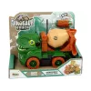 LEAN TOYS Miešačka na betón dinosaurus Unwrecker zelené príslušenstvo