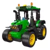 LEAN TOYS stavebnica traktor poľnohospodárstvo zelená 304 dielov