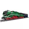 LEAN TOYS 23646 stavebnica parná lokomotíva RC s diaľkovým ovládaním a koľajami, 2348 dielikov