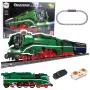 LEAN TOYS stavebnica diaľkovo ovládaná parná lokomotíva RC 2348 el.