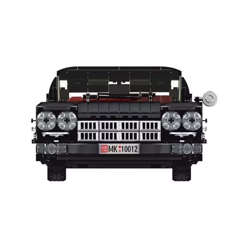 LEAN TOYS stavebnica klasické auto kabriolet Cadi-Elrado čierna 1324 dielov
