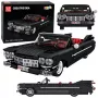 LEAN TOYS stavebnica klasické auto kabriolet Cadi-Elrado čierna 1324 dielov