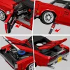 LEAN TOYS stavebnica športové auto Charger červená 1869 dielov