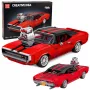 LEAN TOYS stavebnica športové auto Charger červená 1869 dielov