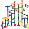 LEAN TOYS stavebnica guľôčková dráha tunel farebné dinosaury 192 dielov