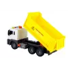 LEAN TOYS Stavebné vozidlo sklápačka 1:16 žltá so zdvíhacím návesom