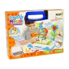 LEAN TOYS kreatívne mozaikové puzzle 4in1 skrutkovač 237 dielov