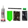 LEAN TOYS kreatívna sada jednorožec DIY diamanty kryštály hnedá