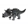 LEAN TOYS dinosaurus na batérie Triceratops sivý