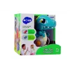 LEAN TOYS Dinosaurus na kolieskach, modrá figúrka