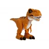 LEAN TOYS Dinosaurus diaľkovo ovládaný R/C bronzový zvuk svetlo