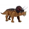 LEAN TOYS Dinosaurus Triceratops na batérie žltý