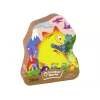 LEAN TOYS Dinosaur Volcano Puzzle 48 dielov