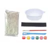 LEAN TOYS DIY halloweenske magnety, sadrové odliatky, tekvicová sada