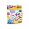 LEAN TOYS DIY Sada vodných korálok Magické korálky 8 farieb Stavebné vozidlá