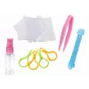 LEAN TOYS DIY Sada vodných korálok Magické korálky 8 farieb Stavebné vozidlá