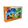 LEAN TOYS Delfín - vodná súprava morské živočíchy plastový vodopád
