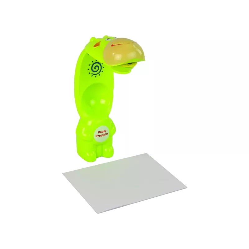 LEAN TOYS kresliaci projektor Fudge perá zelený