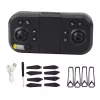 LEAN TOYS Dron LU50 Air duálna kamera HD MV video LED svetlá App