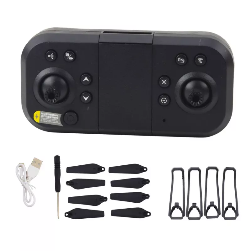 LEAN TOYS Dron LU50 Air duálna kamera HD MV video LED svetlá App