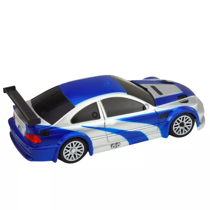LEAN TOYS E46 diaľkovo ovládané driftové športové auto RC kužele 15 km/h 1:43