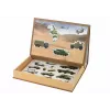LEAN TOYS vzdelávacie magnetické puzzle sada - téma pozemná vojna
