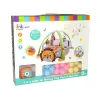 LEAN TOYS vzdelávacia podložka lev ohrádka s loptičkami pre bábätká