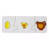 LEAN TOYS Vzdelávacie puzzle Učenie 10 spojení