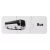 LEAN TOYS Vzdelávacie puzzle Doprava Puzzle 10 spojení