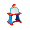 LEAN TOYS Učiaci stôl s projektorom, stoličkou, pastelkami, magnetmi, písmenami a číslami
