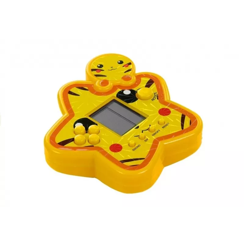 LEAN TOYS Elektronická hra Tetris Star žltá