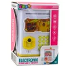 LEAN TOYS elektronická pokladnička Safe-ATM s PIN pre deti Capybara žltá