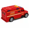 LEAN TOYS záchranárske vozidlo sanitka svetlo zvuk červená 1:32