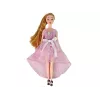 LEAN TOYS Bábika Emily dlhovlasá biela mačka