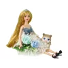 LEAN TOYS Bábika Emily kvetinová mačka