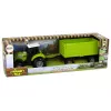 LEAN TOYS Farma traktor s návesom svetlá zvuky zelený