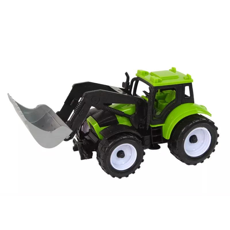 LEAN TOYS Sada poľnohospodárskych vozidiel traktor kombajn cisterna náves
