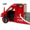 LEAN TOYS Hasičské auto červené zvuky vody svetlá