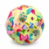 LEAN TOYS Penový balón s výstupkami na skákanie Anti-Stress jednorožec 7cm