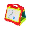 LEAN TOYS Skladacia 2v1 tabuľa kufrík - krieda a fixka