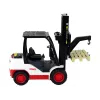 LEAN TOYS Vysokozdvižný vozík s pohyblivými vidlicami a paletou