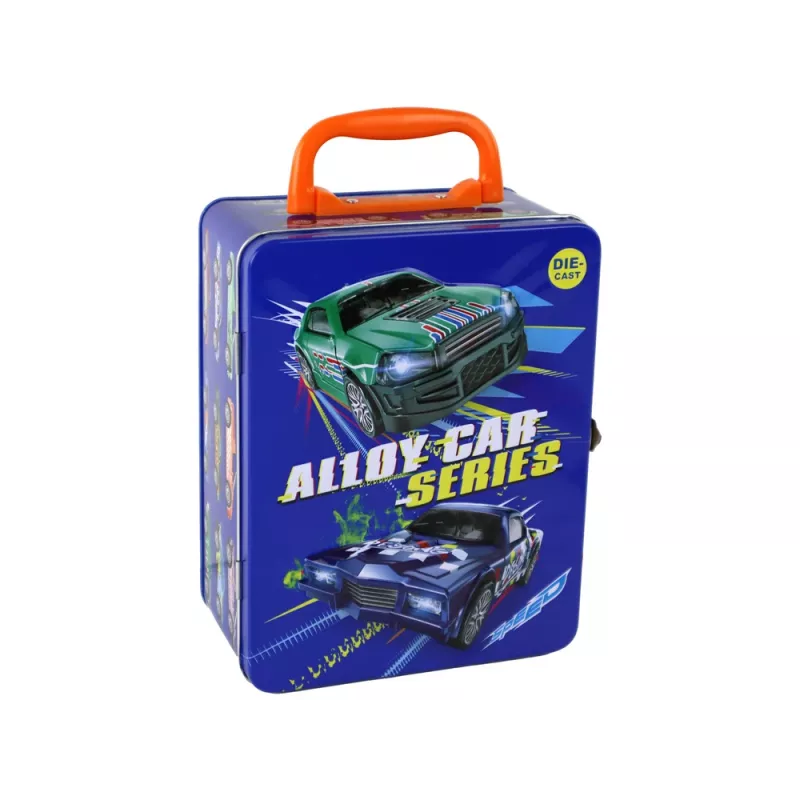 LEAN TOYS sada vozidiel Friction Drive 12 ELE kov 1:64