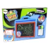 LEAN TOYS Svietiaca maľovacia tabuľa 2v1 magnetická