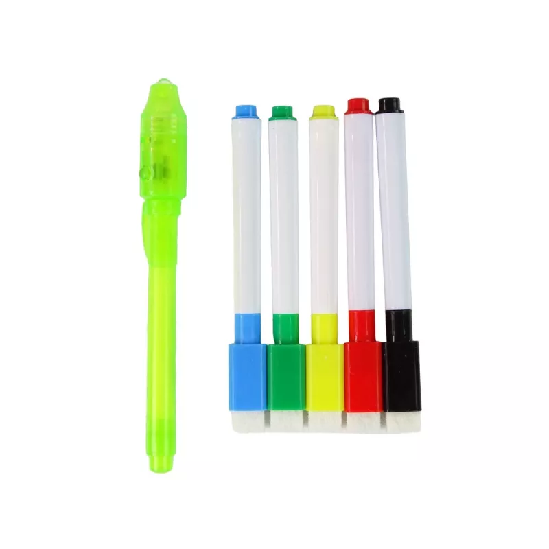 LEAN TOYS Svietiaca maľovacia tabuľa 2v1 magnetická