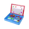 LEAN TOYS Svietiaca maľovacia tabuľa 2v1 magnetická