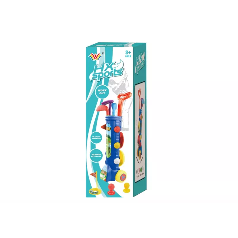 LEAN TOYS Golfová sada pre deti, mini golf hra s priateľmi