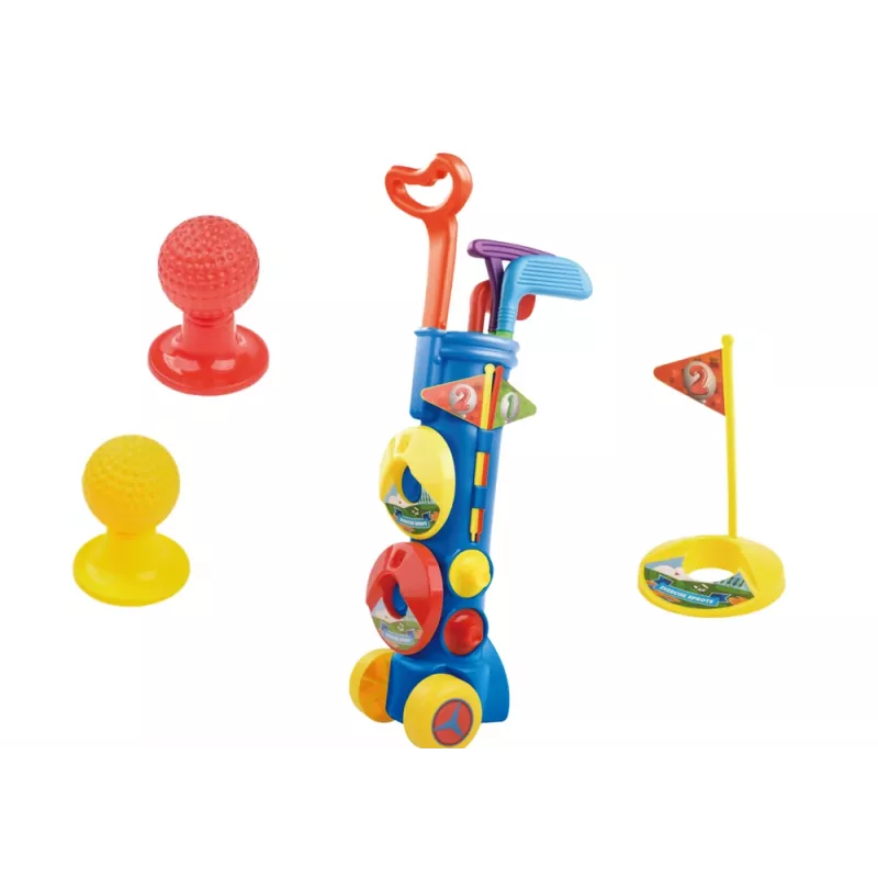 LEAN TOYS Golfová sada pre deti, mini golf hra s priateľmi